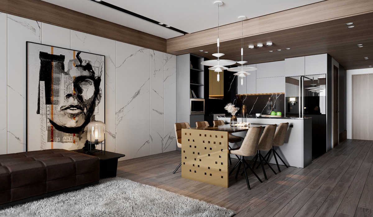 Thiết kế nội thất chung cư tại Tp Hồ Chí Minh theo yêu cầu từ chủ đầu tư 10