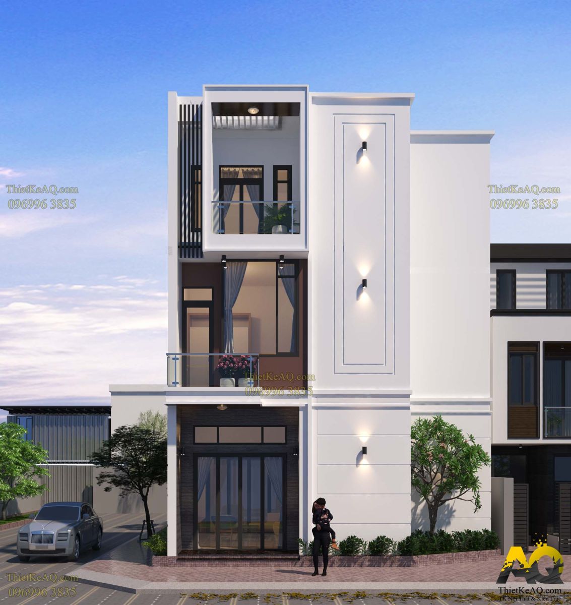 Những lưu ý về thiết kế nhà phố hiện đại không kém phần sang trọng 1