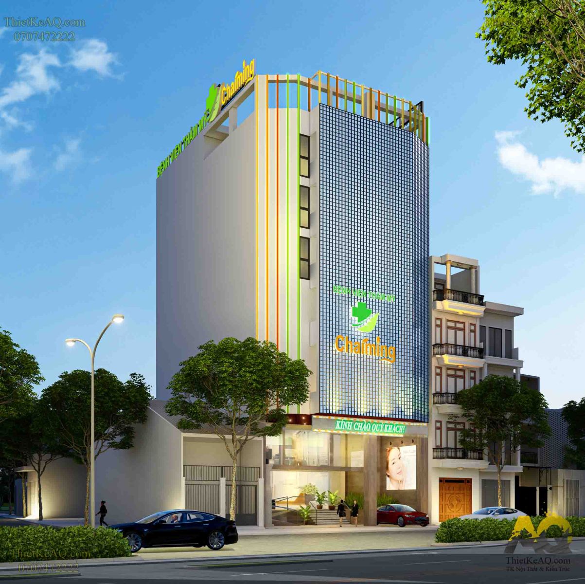 Thiết kế thẩm mỹ viện tại Tp Hồ Chí Minh chất lượng, đẳng cấp 2
