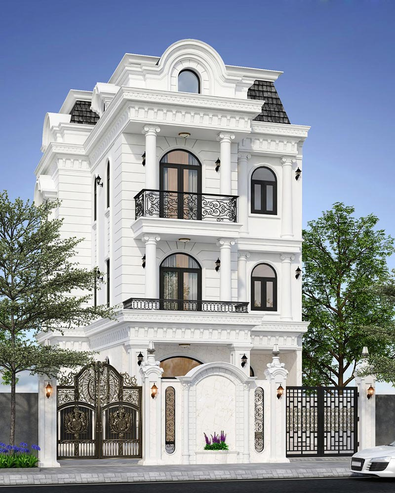 Thiết kế nhà phong cách cổ điển như thế nào cho đẹp, chất 1