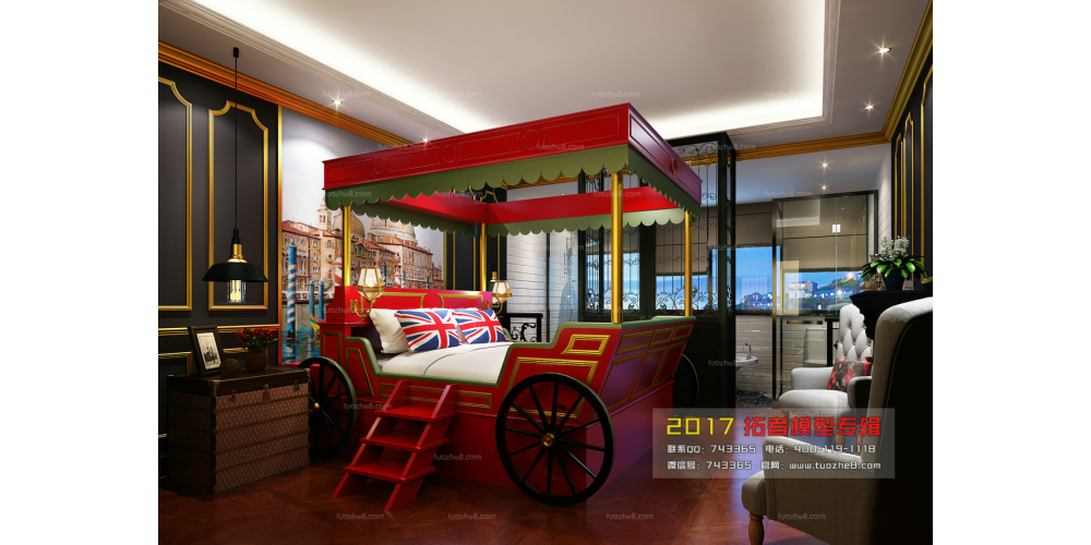Phòng trẻ em  - Phong cách thiết kế Pha Trộn