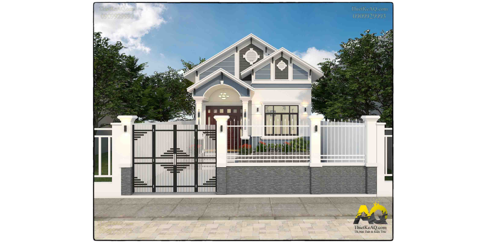 Nhà cấp 4 mái Thái (7x15) - Chị Kim (Sóc Trăng)