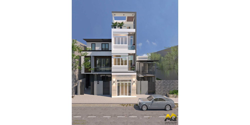 Nhà Phố 4 Tầng Có Sân Thượng Của Anh Khiển, Q.Tân Phú,TP.HCM