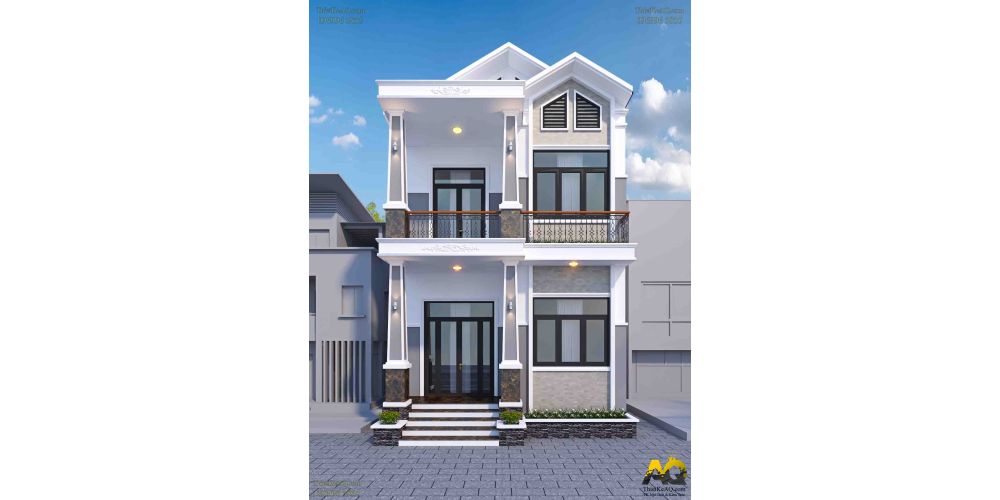 Kiến Trúc Nhà 2 Tầng Hiện Đại Của A. Phát, Củ Chi