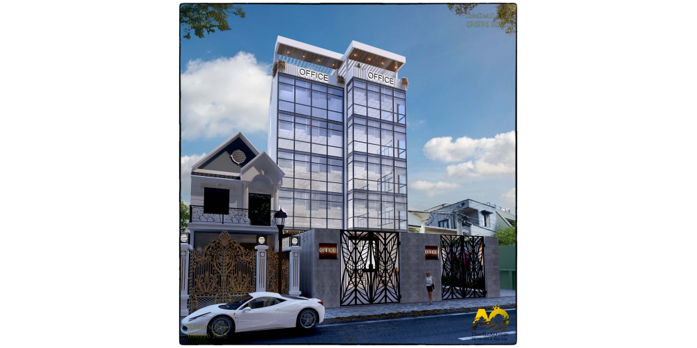Mẫu Thiết Kế Toà Nhà Văn Phòng Hiện Đại Của A.Phong, Quận 2, TP.HCM