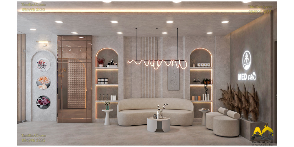 Nội Thất Spa MED Skin- Quận 1, TP. Hồ Chí Minh.