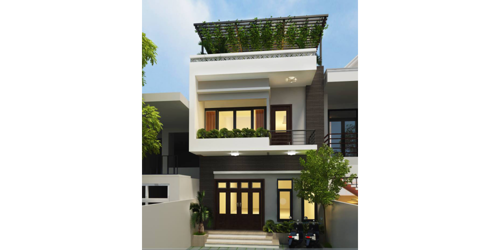 mẫu nhà 2 tầng đẹp