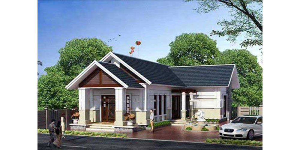 Những mẫu nhà cấp 4 có 3 phòng ngủ đẹp nhất 2024