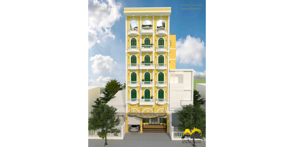Tòa Nhà văn Phòng NWL -Nha Trang 7 tầng