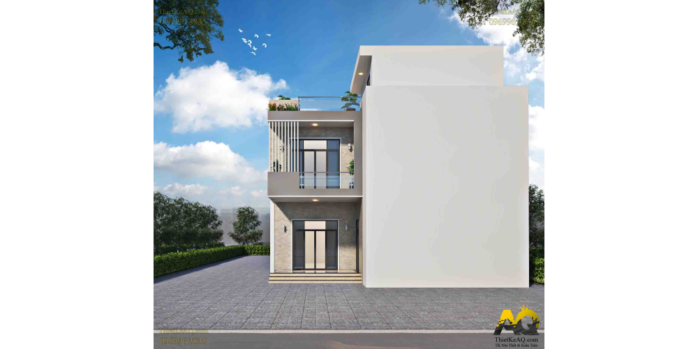 Nhà phố 3 tầng chị Lợi - Đồng Nai (7.5x11.7)