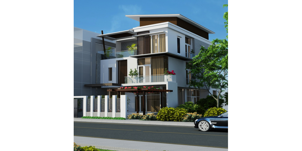 KIẾN TRÚC CẢNH QUAN XANH ĐẸP HIỆN ĐẠI NHÀ PHỐ, NHÀ ỐNG, BIỆT THỰ