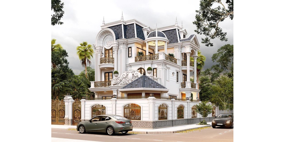 Thiết kế biệt thự đẹp, sang trọng, đẳng cấp khẳng định cá tính