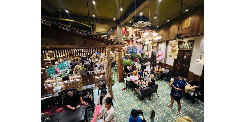 Quán cafe Gấu Bông thiết kế ấn tượng, độc lạ điểm checks in cho giới trẻ