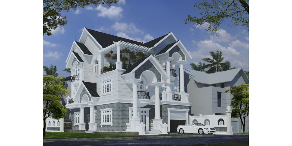 Những mẫu Biệt Thự Kiểu Pháp đẹp