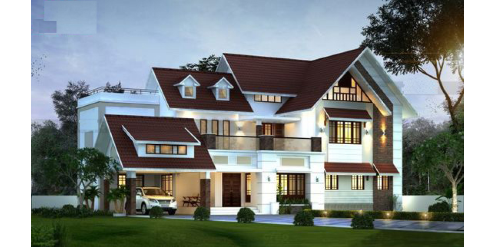 biệt thự mái nhật ngói đẹp