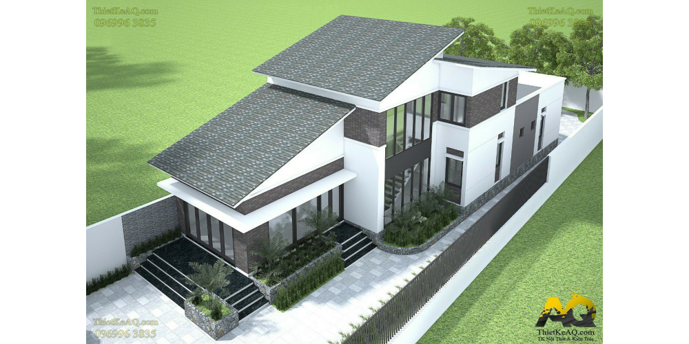 Thi công xây dựng biệt thự mini của anh Hà. Đaklak