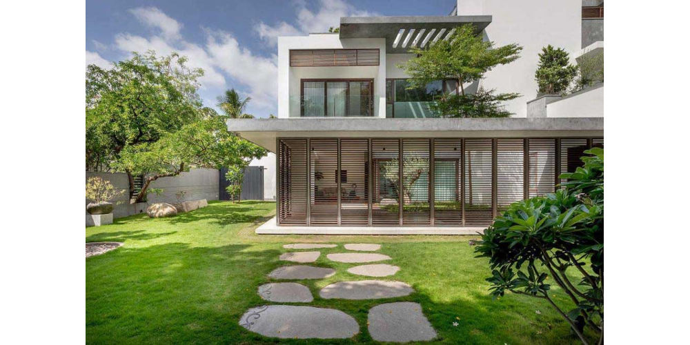 15 mẫu biệt thự sân vườn 2 tầng đẹp nổi bật nhất 2024