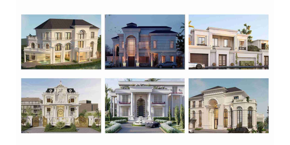 20+ MẪU BIỆT THỰ TÂN CỔ ĐIỂN ĐẸP PHỔ BIẾN HIỆN NAY
