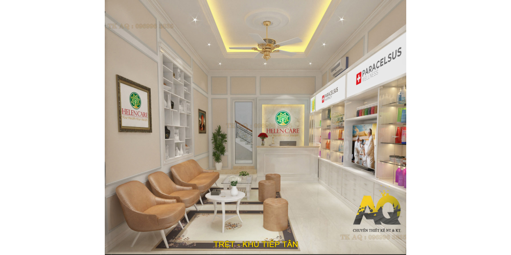 Thiết kế Phòng khám mắt Helen Care