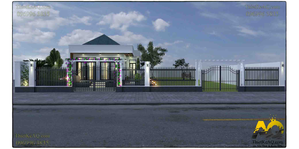 Nhà vườn cấp 4 thoáng đãng (6,8x20) - Anh Bảo (Nha Trang)