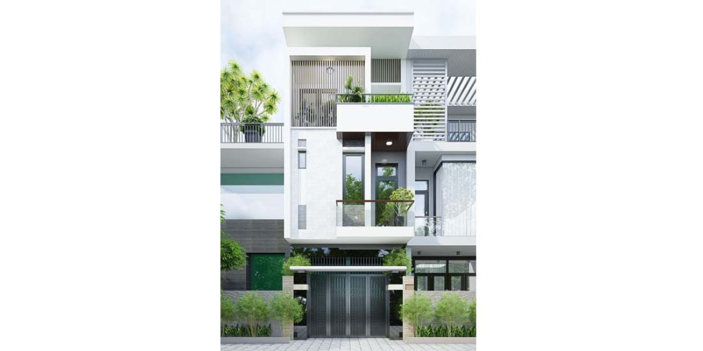 Những mẫu Nhà phố Hiện đại 3 tầng sang trọng