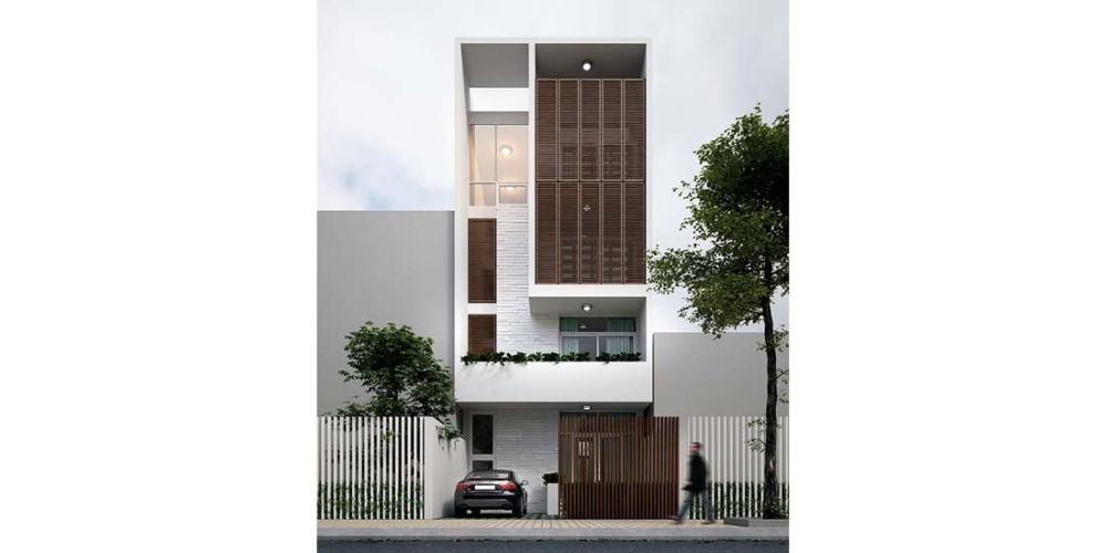  Những mẫu Nhà mặt Phố 1 trệt 2 lầu hiện đại