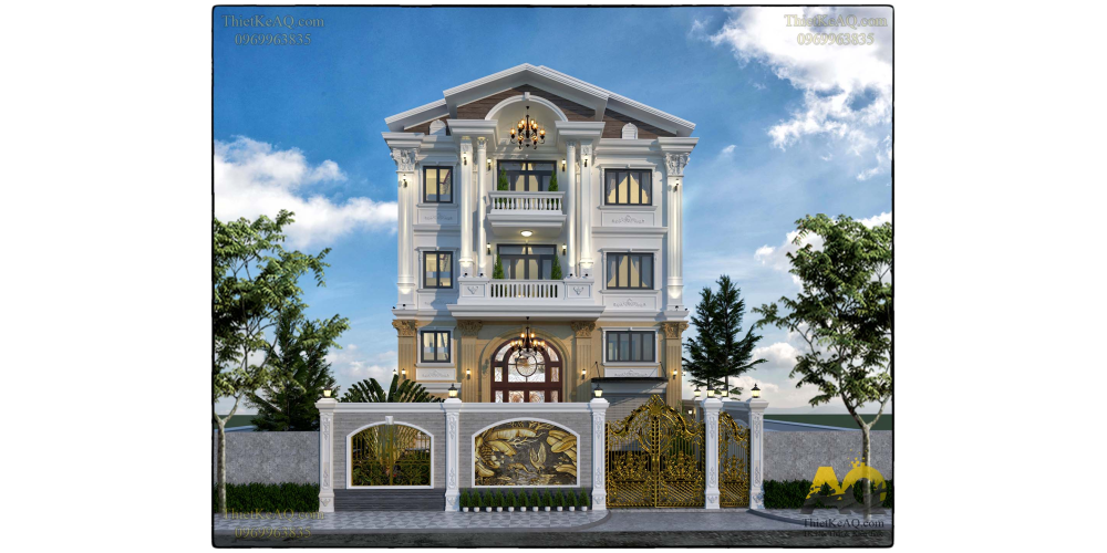 Biệt thự tân cổ điển đẩo kim cương quận 2 của Anh Vịnh- TP. Hồ Chí Minh