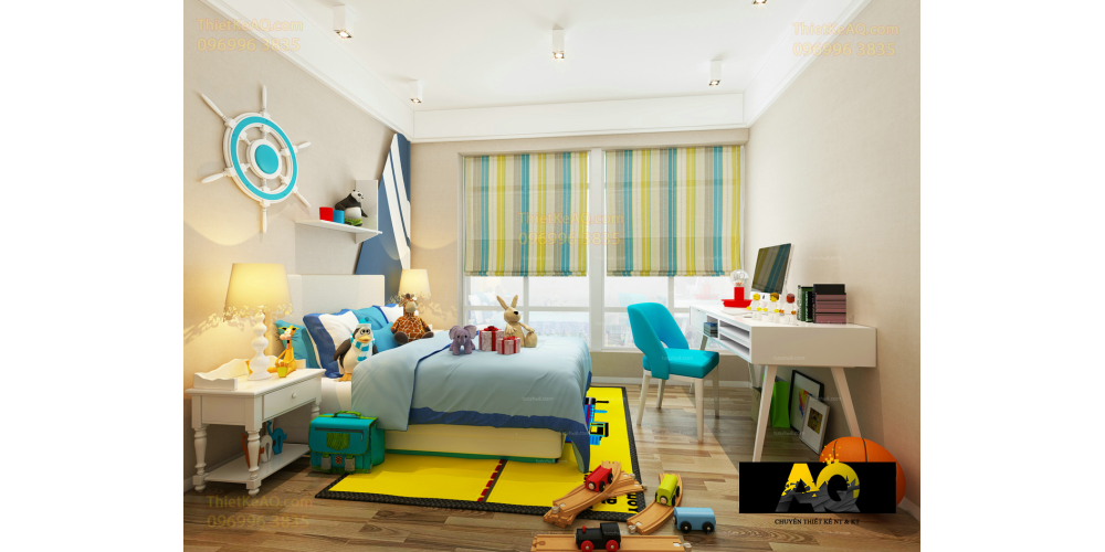 Phòng Trẻ Em - Phong Cách Thiết Kế Hiện Đại