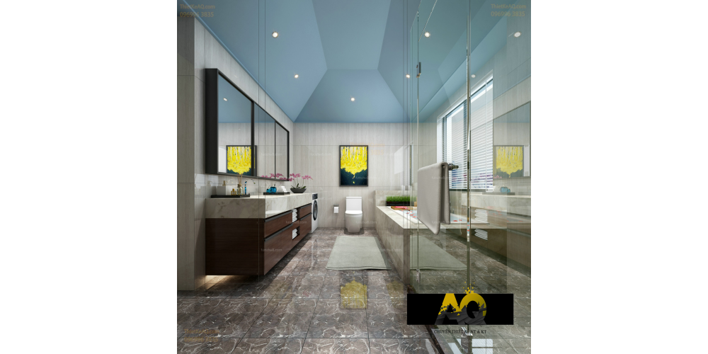 Phòng Tắm - Phong Cách Thiết Kế Hiện Đại