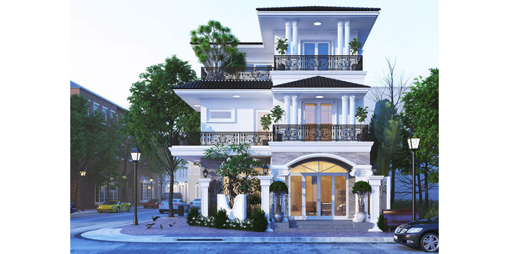 Những mẫu biệt thự tân cổ điển đẹp