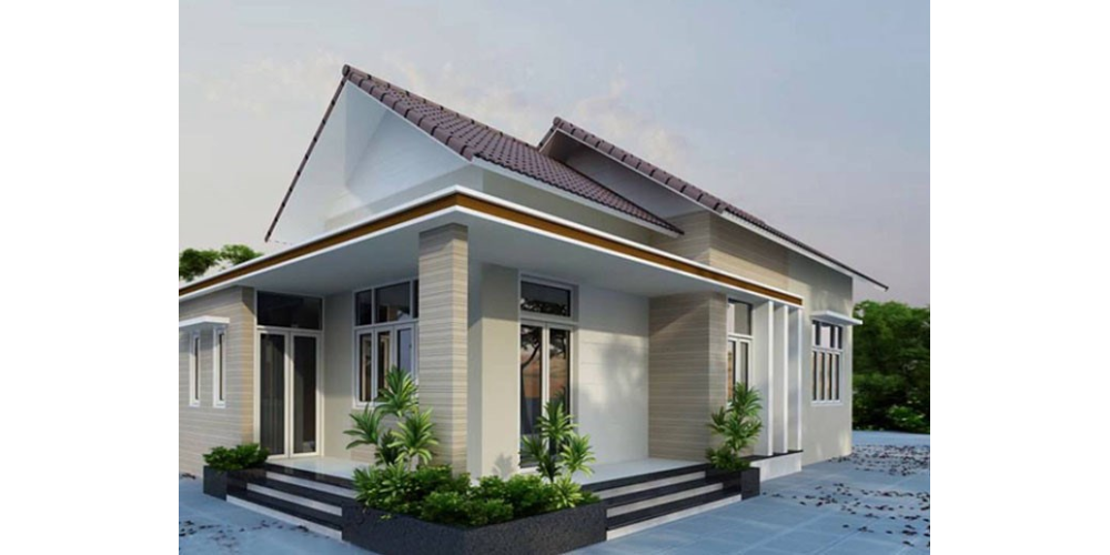 mẫu thiết kế nhà 1 tầng đẹp