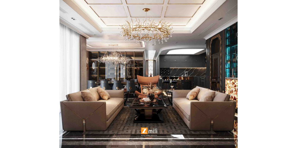 NỘI THẤT PENHOUSE- TRỊ GIÁ 20 TỶ- THỦ ĐỨC