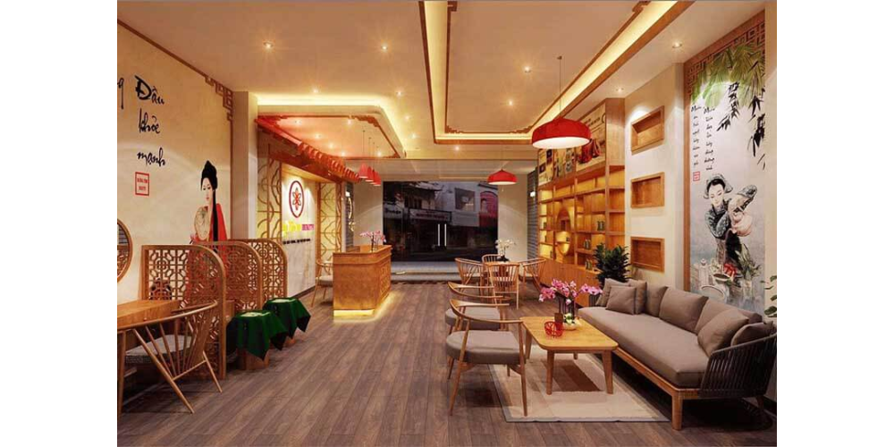 Thiết kế phòng chuẩn trị y học cổ truyền tại Tp Hồ Chí Minh đầy đủ công năng