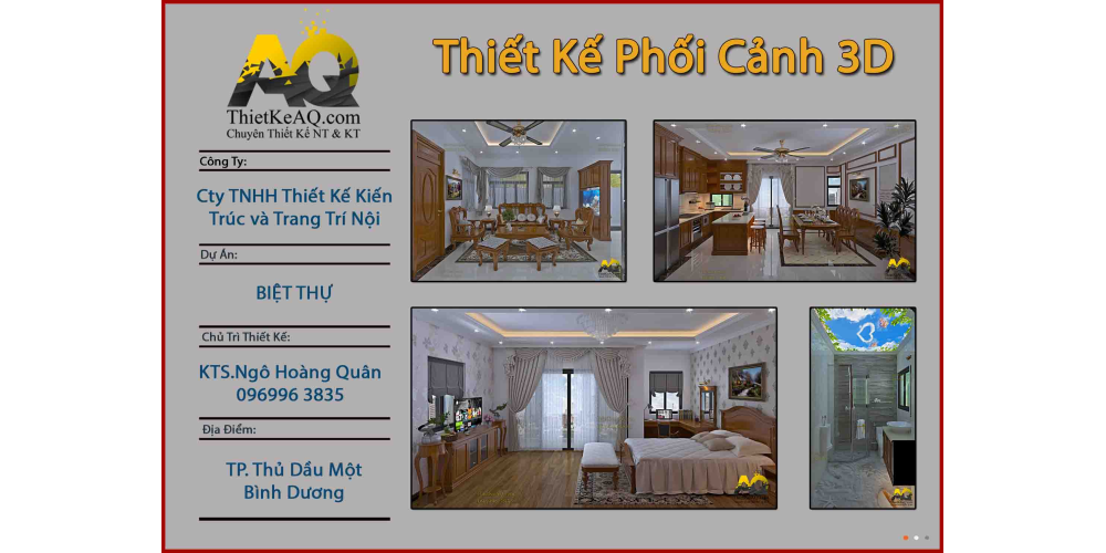 Nội Thất Tân Cổ Điển Của Anh Phẩm- Bình Dương