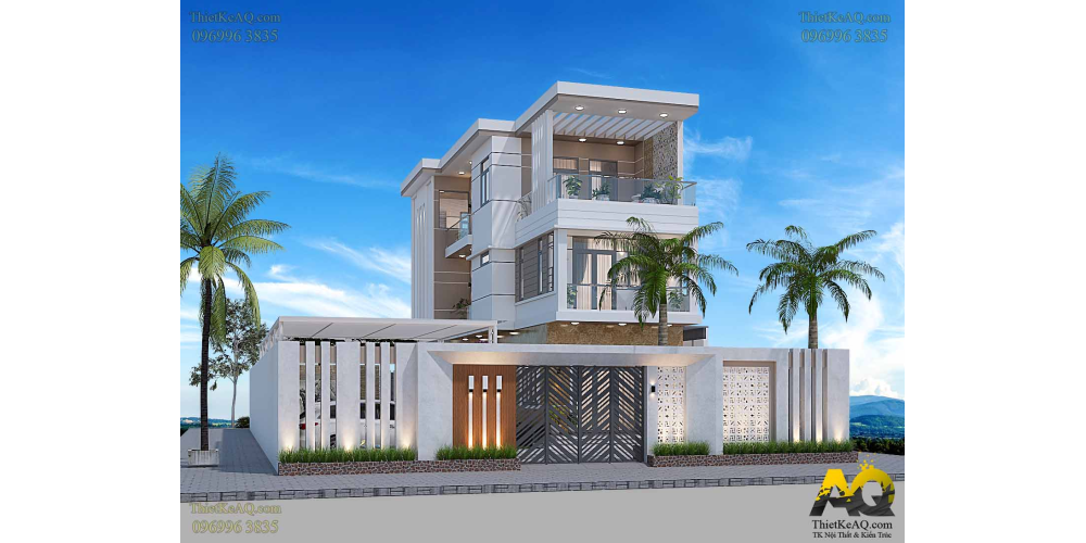 Nhà Lầu 2 Tầng Phong Cách Hiện Đại(7.6x16.5)- Chị Đào (Đồng Nai)