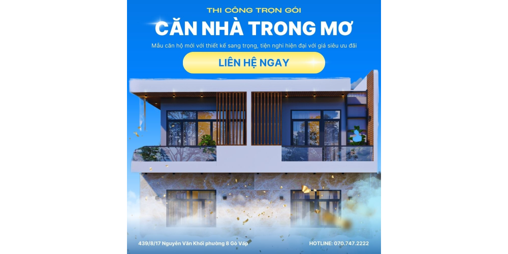 XÂY DỰNG THI CÔNG NHÀ TRỌN GÓI