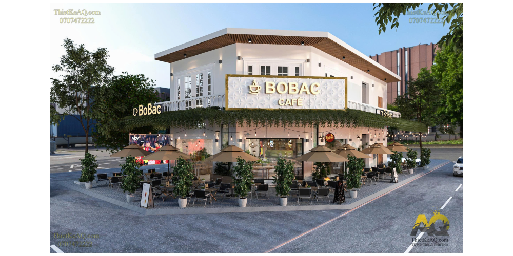 Thiết Kế Quán Cafe Bobac