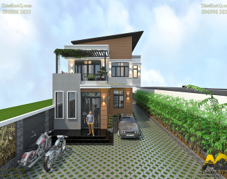 Nội Thất Phong Cách Hiện Đại Của Chị Mỹ - Vũng Tàu(7x16)