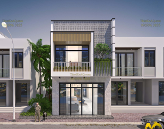 Nhà hộp mái bằng(5.4x24.5)- anh Dư (Vũng Tàu)