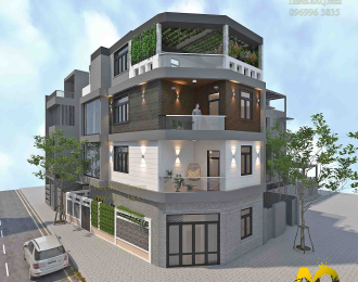 Nhà phố 4 tầng phong cách hiện đại (8.5x14.5) - Anh Chiến (Quận 10, TP. Hồ Chí Minh)