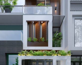 30 Mẫu Thiết Kế Mặt Tiền Ấn Tượng Cho Nhà Phố 3 Tầng Đẹp