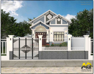 Nhà cấp 4 mái Thái (7x15) - Chị Kim (Sóc Trăng)