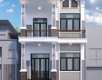 Kiến Trúc Nhà 2 Tầng Hiện Đại Của A. Phát, Củ Chi