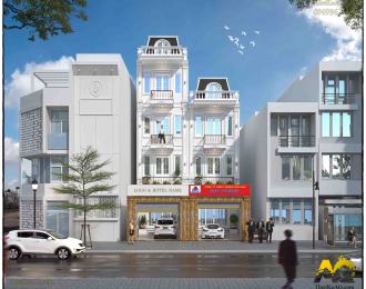 Nhà Phố 4 Tầng Phong Cách Tân Cổ Điển - Anh Phong (4.5x16.3)