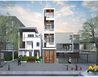 Nhà phố hiện đại 4 tầng của anh Yên(2.9x17.4)- Quận 10, TP Hồ Chí Minh