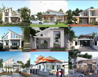 Những Mẫu Nhà mái Lệch Đẹp - Xu hướng 2024