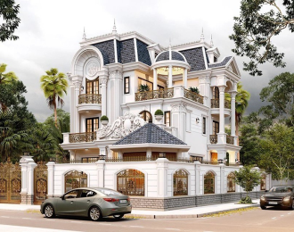Thiết kế biệt thự đẹp, sang trọng, đẳng cấp khẳng định cá tính