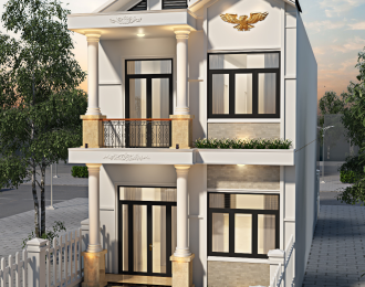 GỢI Ý TRỌN GÓI NHÀ 2 TẦNG MÁI THÁI 6X15