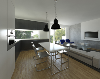 Mẫu thiết kế nội thất chung cư 70m2