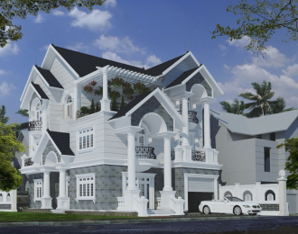 Những mẫu Biệt Thự Kiểu Pháp đẹp